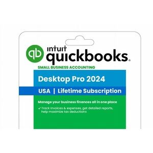 Intuit QuickBooks Desktop Pro 2024 - Lifetime Subscription